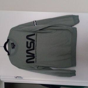 Green NASA Oversized Sweater
